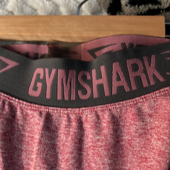 Gymshark Flex Leggings Size Medium Pink with Grey - Picture 5 of 7